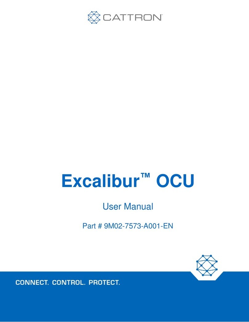 Cattron Excalibur OCU user manual