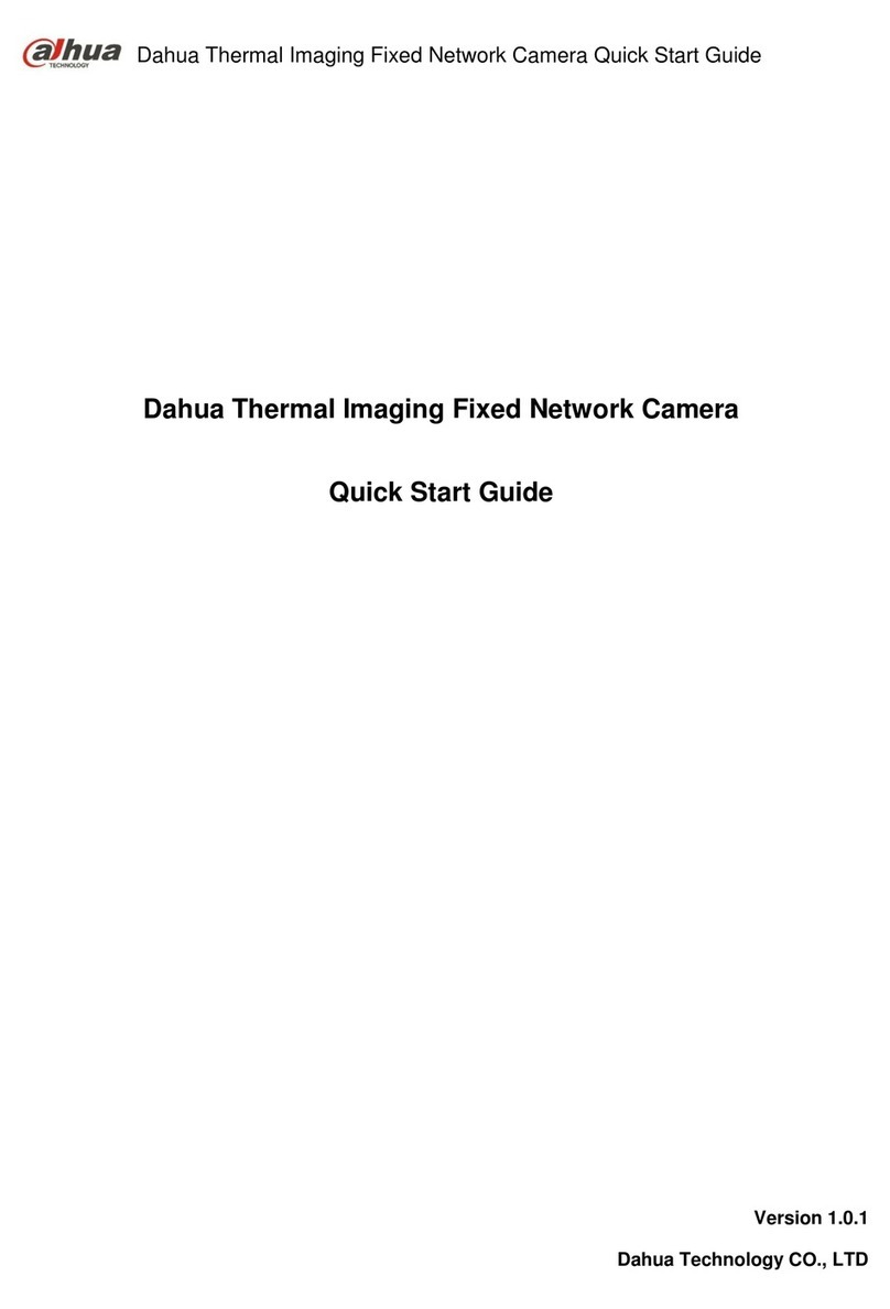Dahua DH-TPC-BF5600 User manual