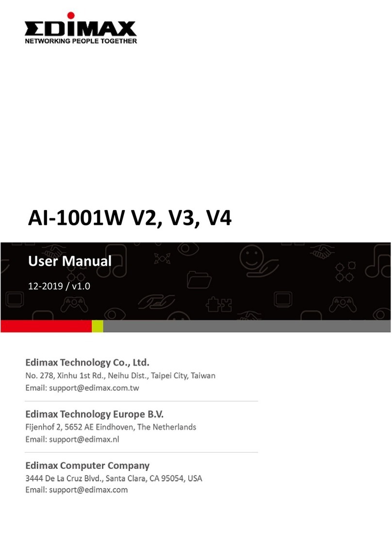 Edimax AI-1001W V2 User manual