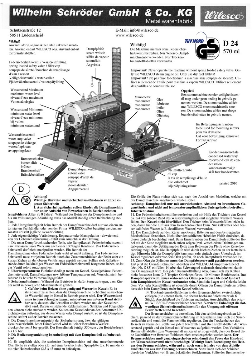 Wilesco D 24 manual