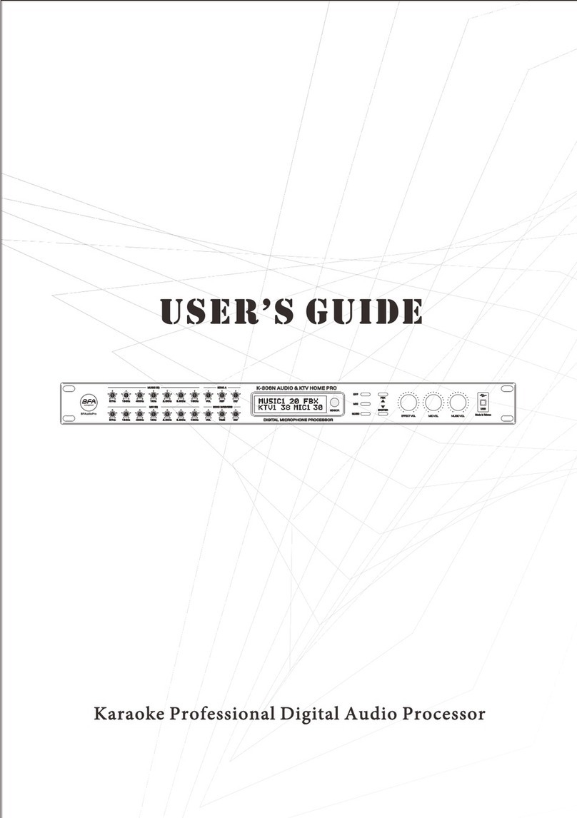 BFAudio K-306N user guide BFAudio K-306N user guide