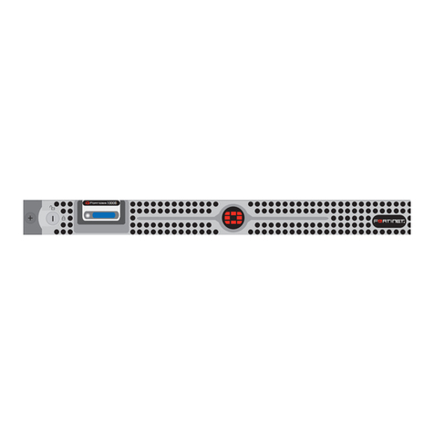 Fortinet FortiWeb-1000B quick start guide