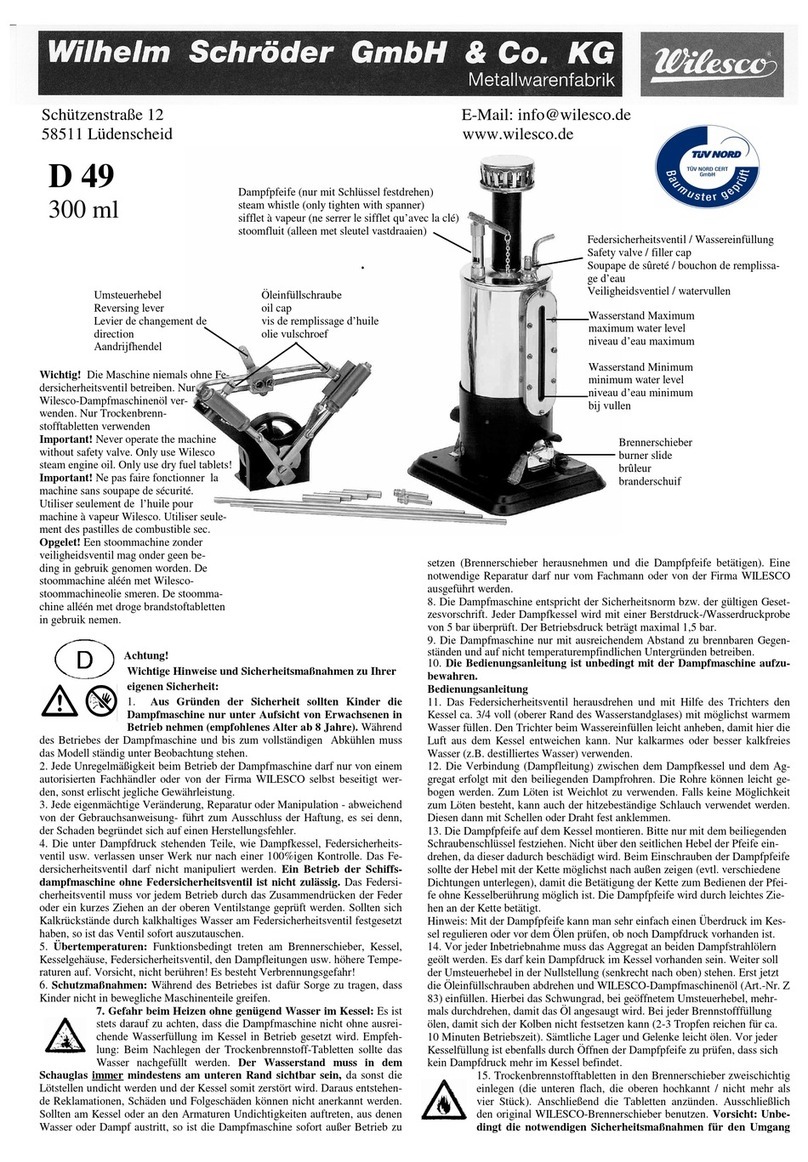 Wilesco D 49 manual