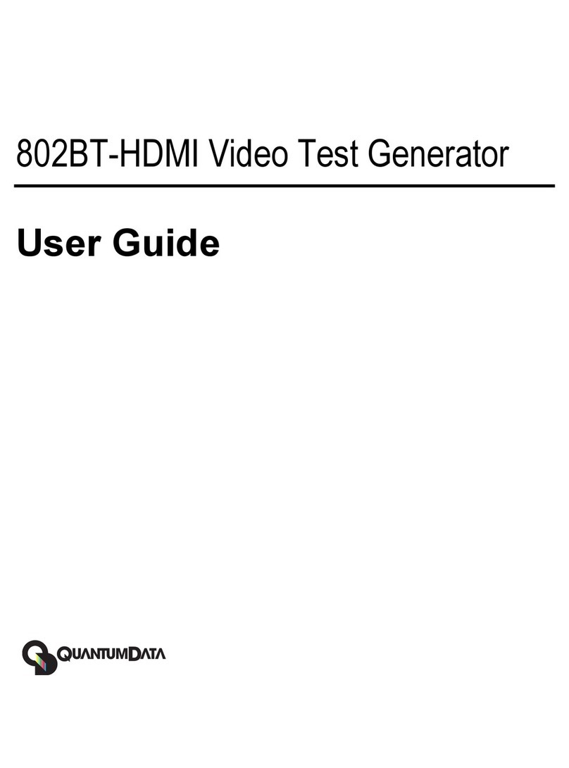 Quantum Data 802BT user guide