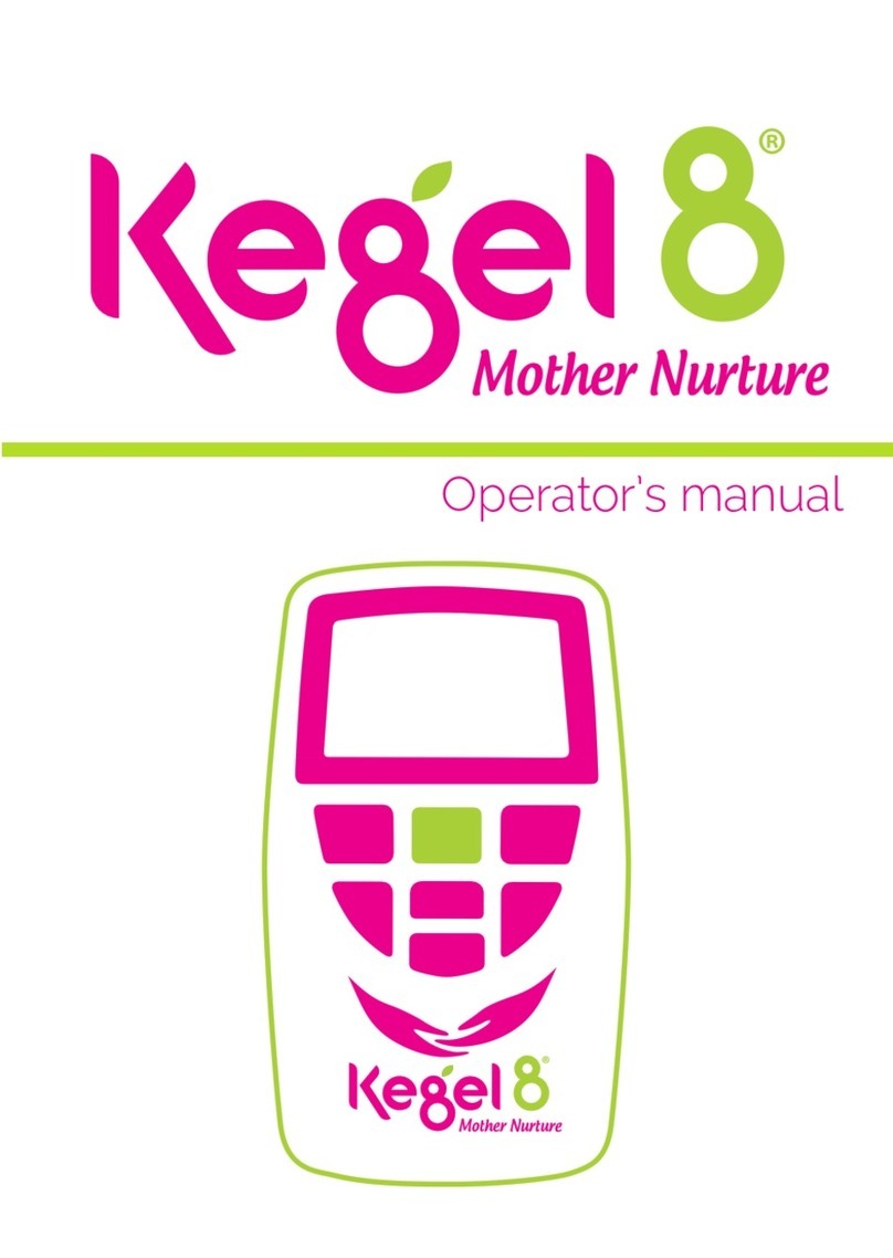 Kegel8 Mother Nurture Operator's manual