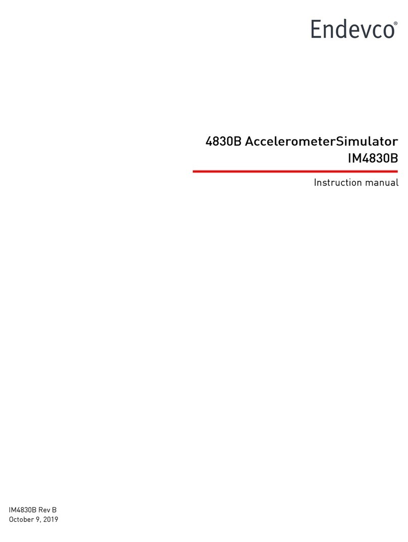 ENDEVCO 4830B User manual