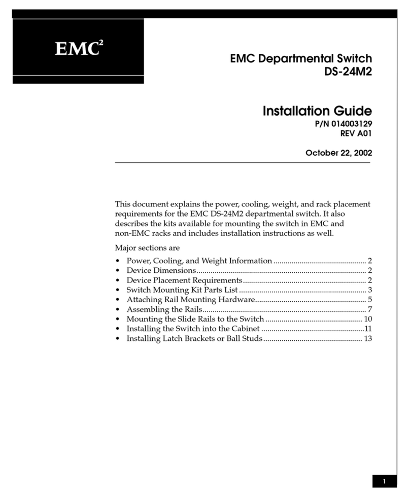 EMC Connectrix DS-24M2 User manual