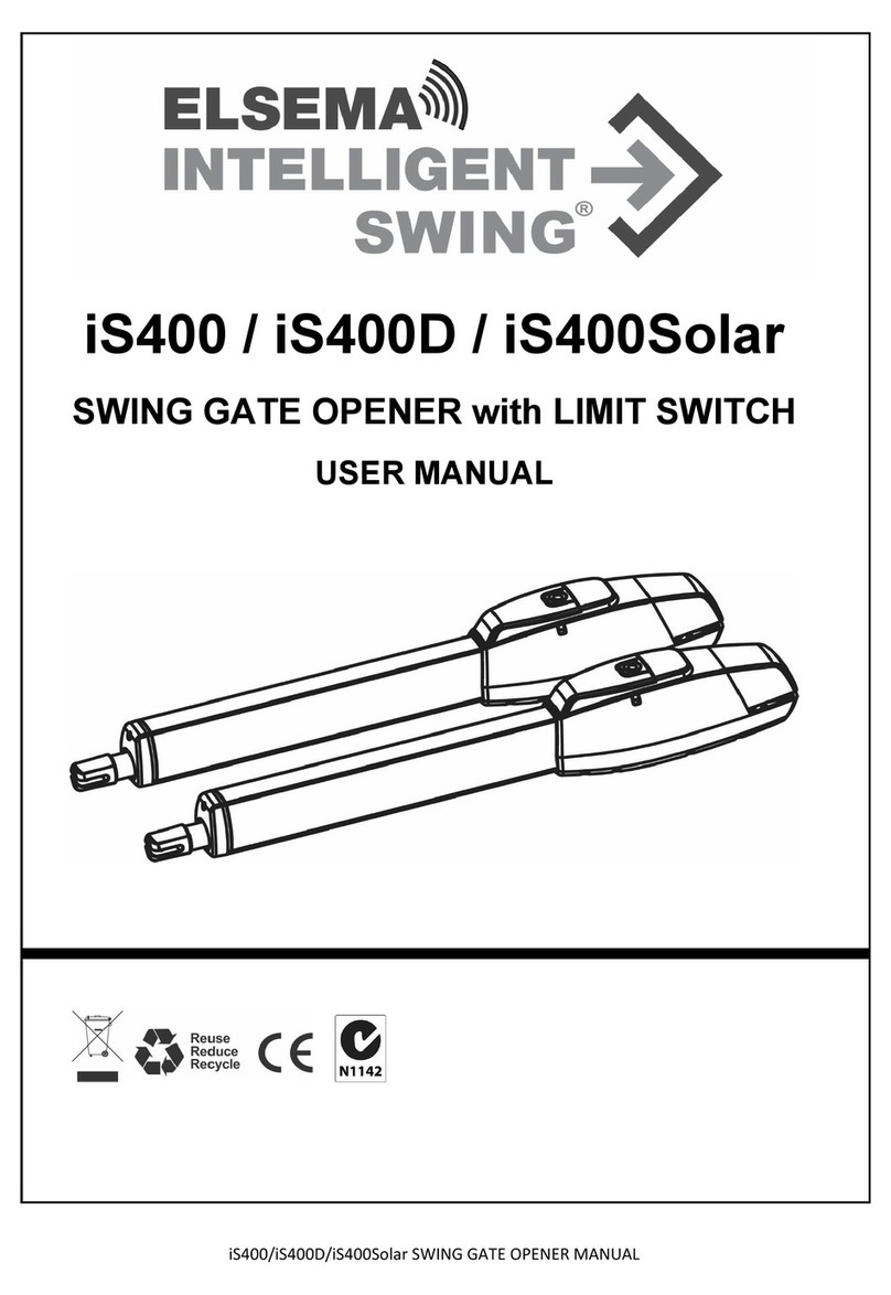 Elsema Intelligent Swing iS400 user manual