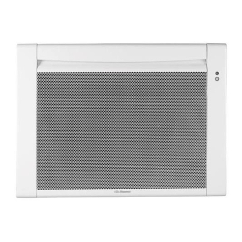 Thermor Emotion digital DE 500 A 2000 W instruction manual