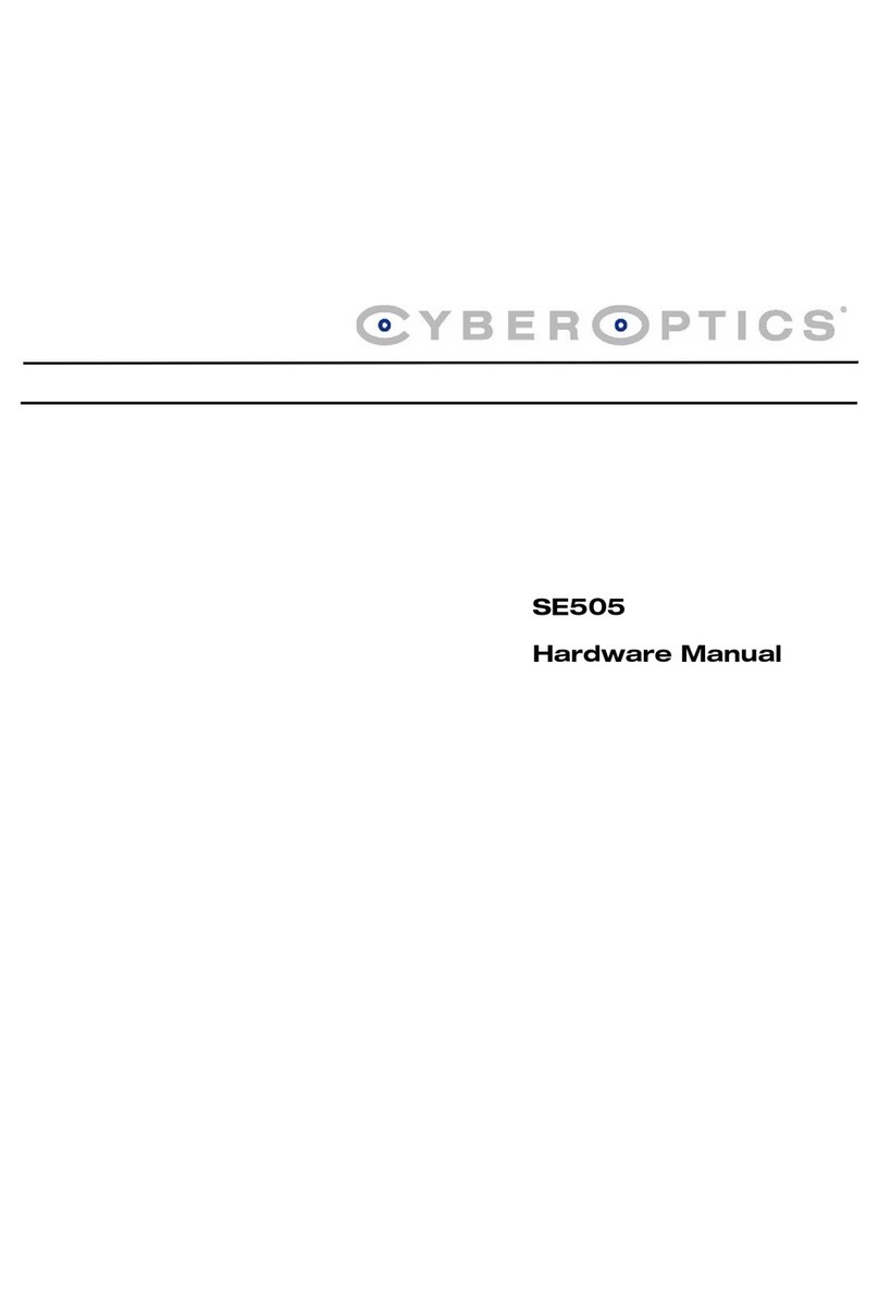 CyberOptics SE505 Hardware manual