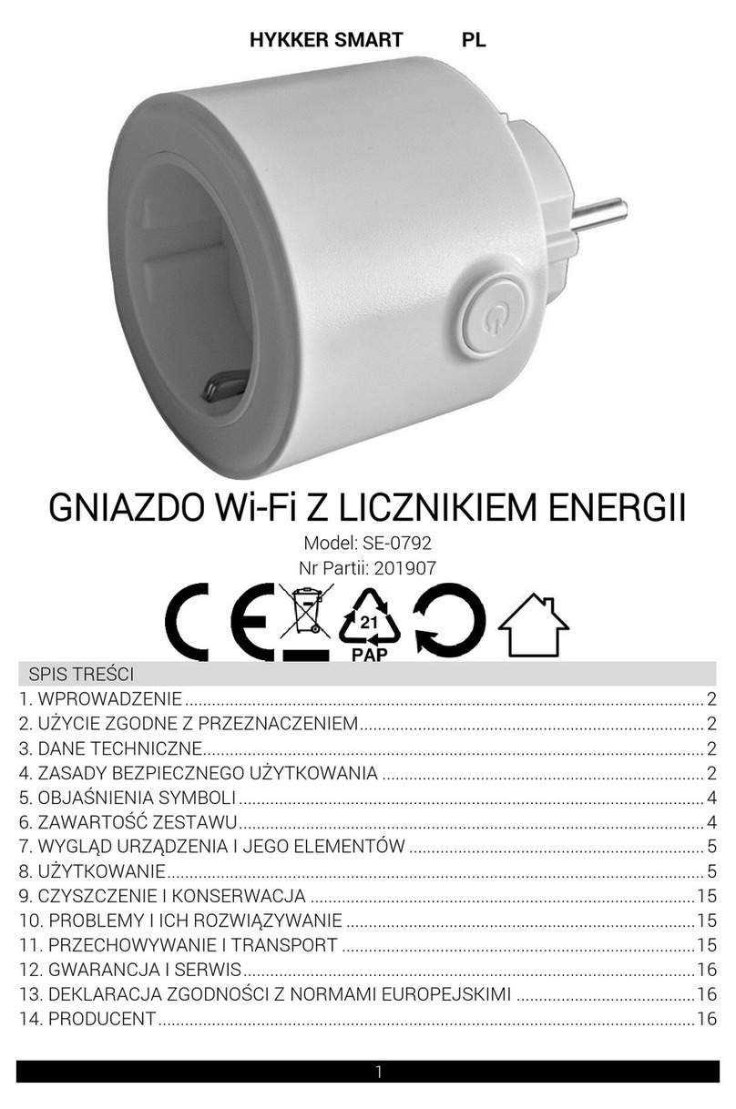 HYKKER SE-0792 user manual