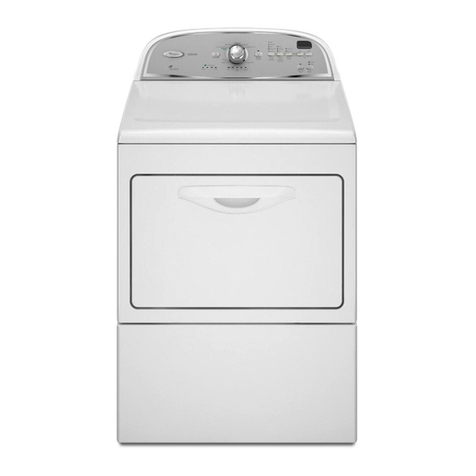 Whirlpool Cabrio 5800 Series Service manual
