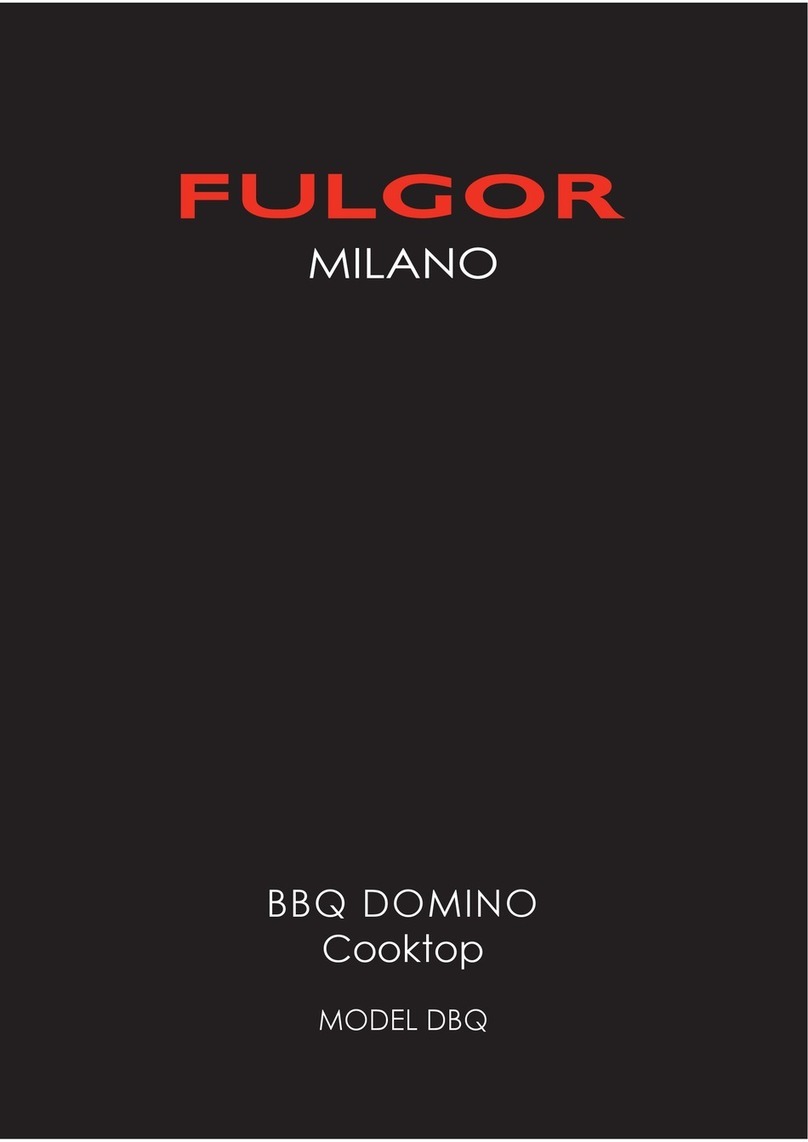 Fulgor Milano BBQ Domino DBQ manual