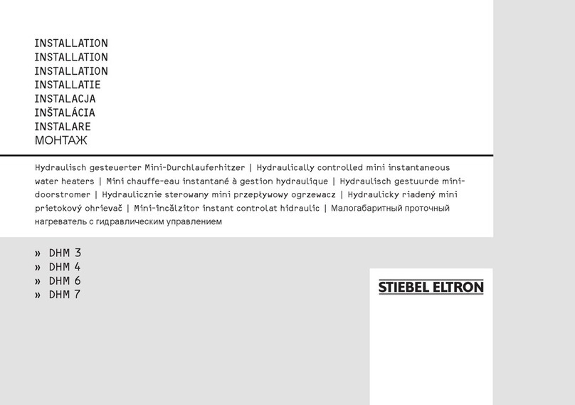 STIEBEL ELTRON DHM 3 User manual