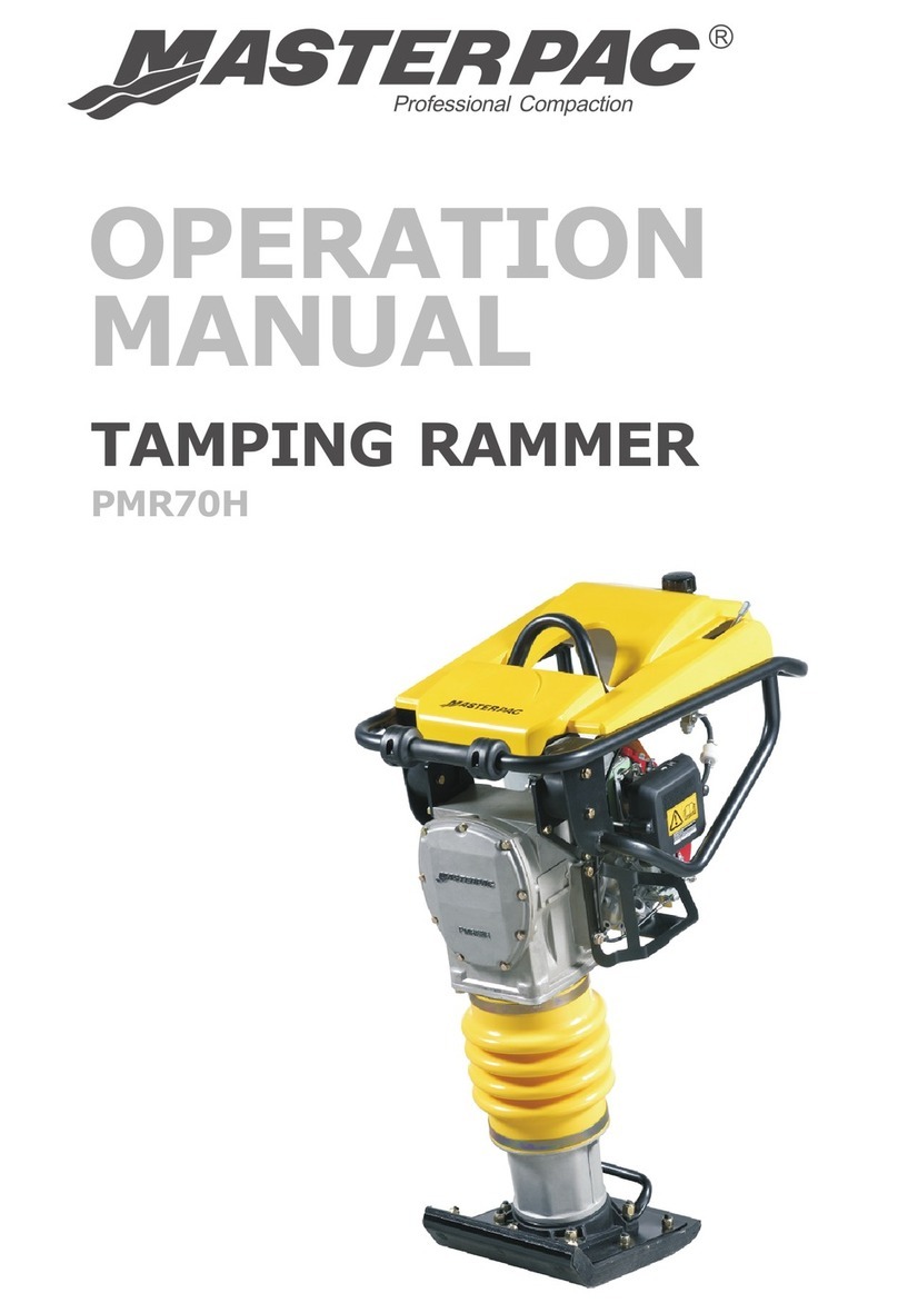 MASTERPAC PMR70H User manual