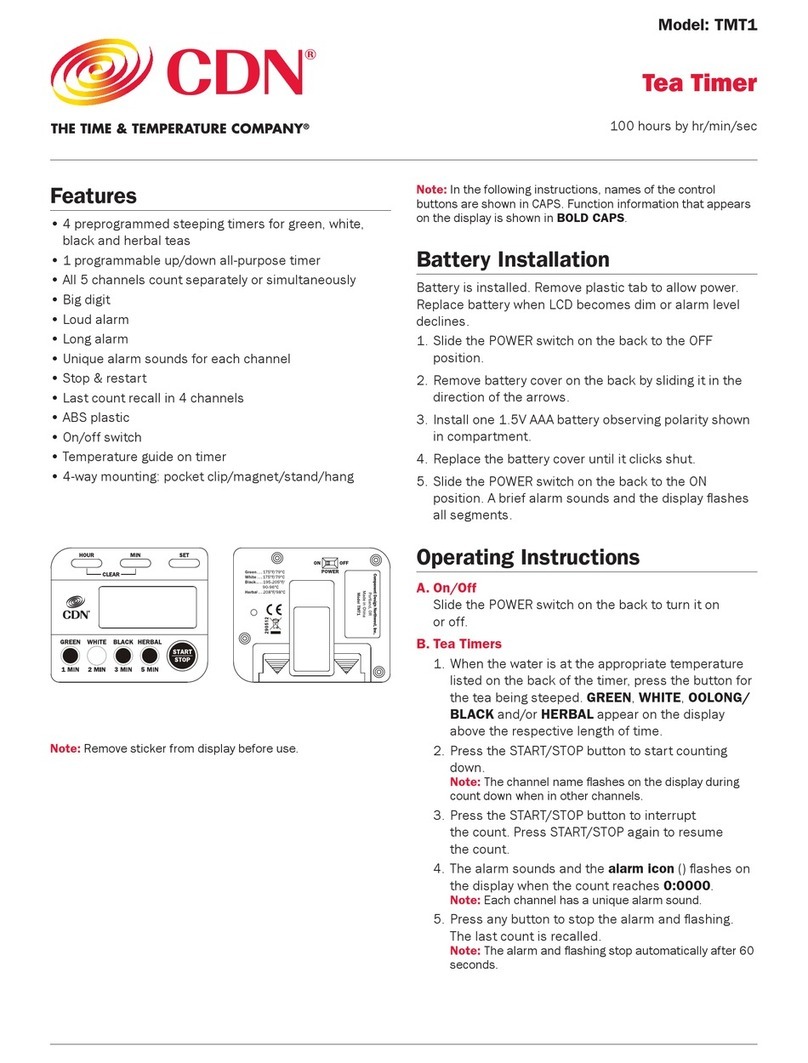 CDN TMT1 manual