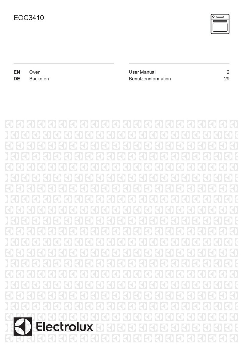 Electrolux EOC3410 User manual
