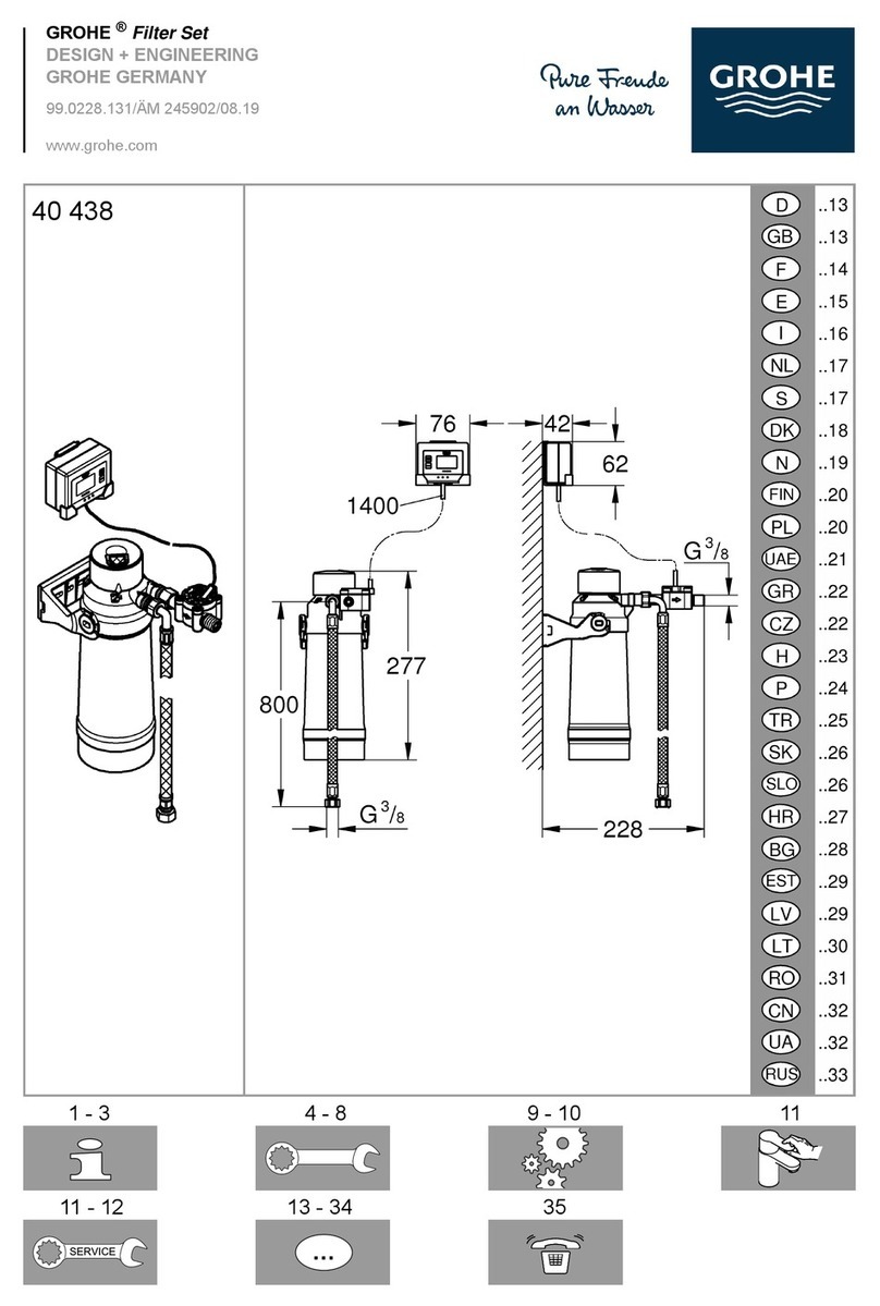 Grohe 40 438 manual