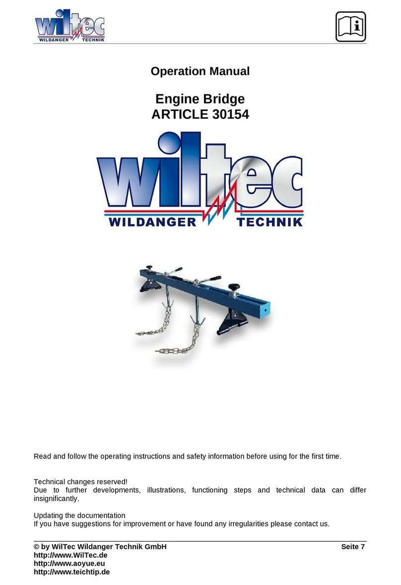WilTec 30154 Operation manual
