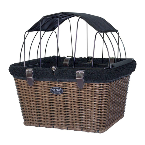 TRAVELIN K9 Pet-Pilot MAX Wicker owner's guide TRAVELIN K9 Pet-Pilot MAX Wicker owner's guide