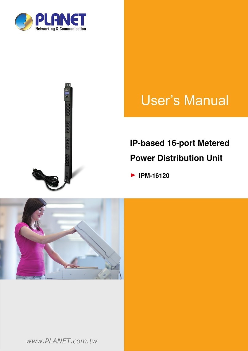 Planet Networking & Communication IPM-16120 User manual