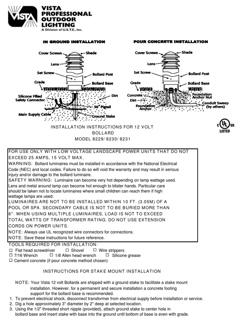 Vista 8229 User manual