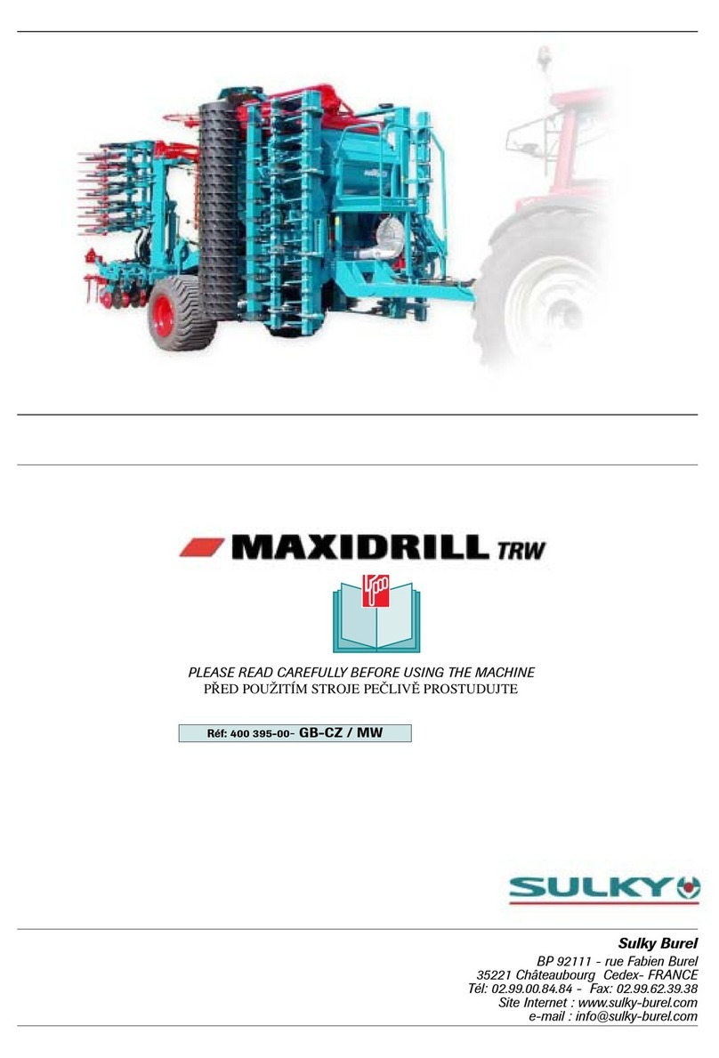Sulky MAXIDRILL TRW manual