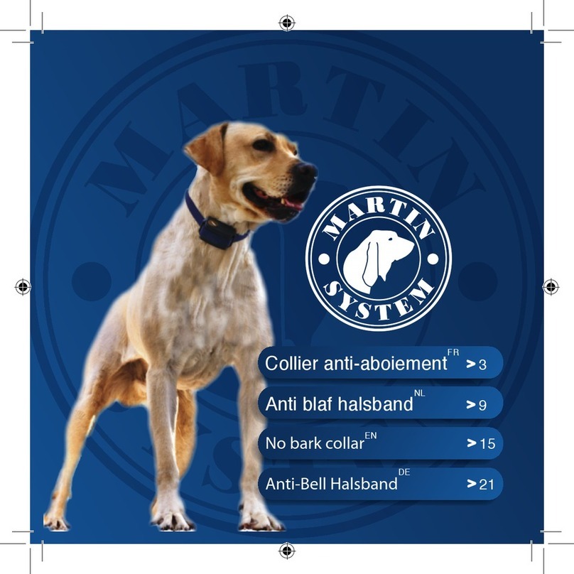 Martin System No bark collar user guide