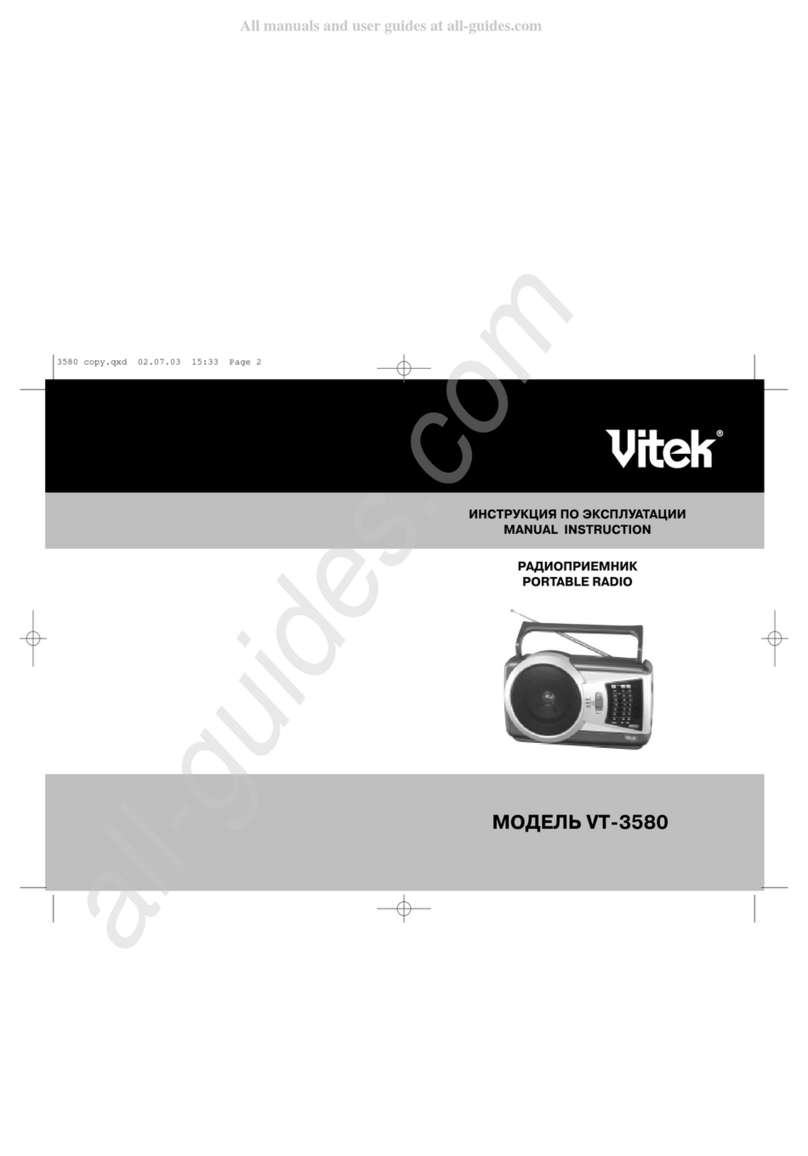 Vitek VT-3580 Manual instruction