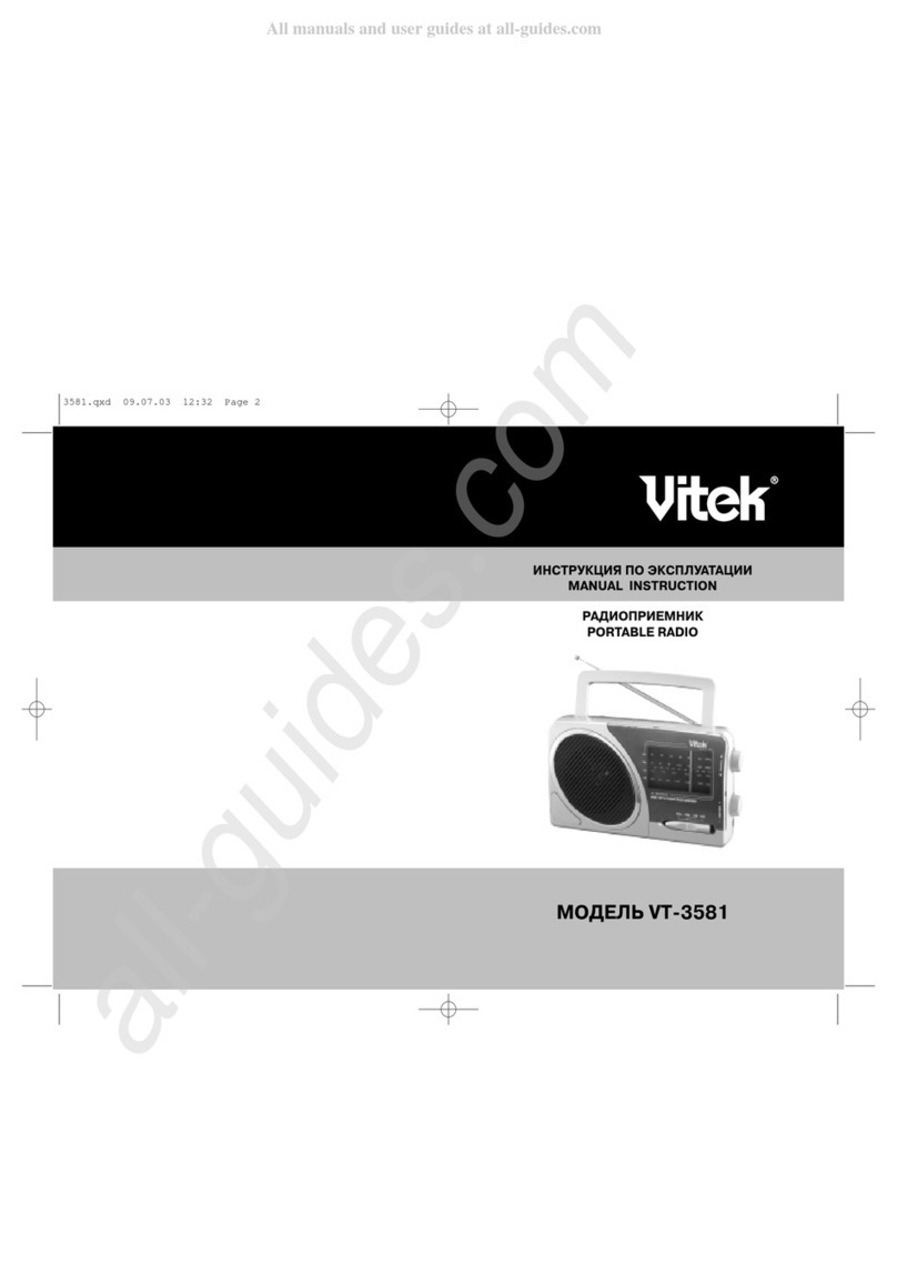 Vitek VT-3581 Manual instruction