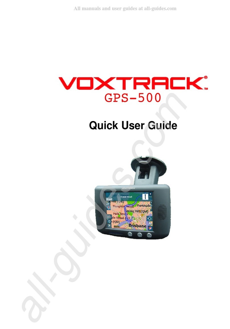 VOXTRACK GPS-500 Quick user guide