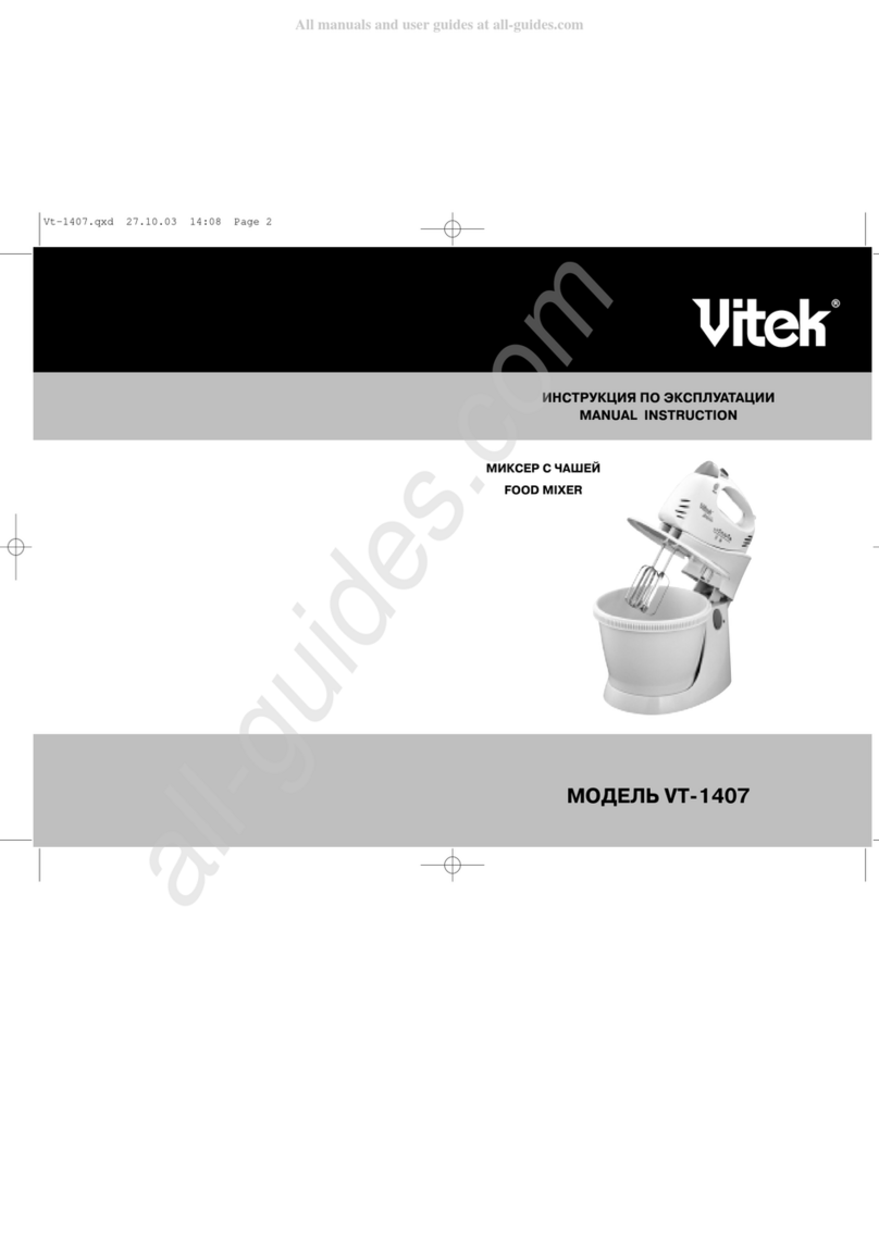 Vitek VT-1407 Manual instruction
