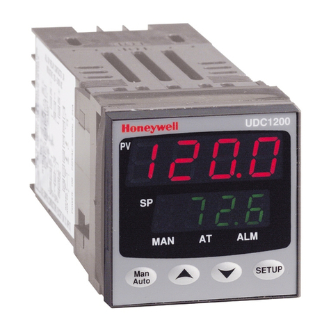 Honeywell UDC1200 MICRO-PRO User guide
