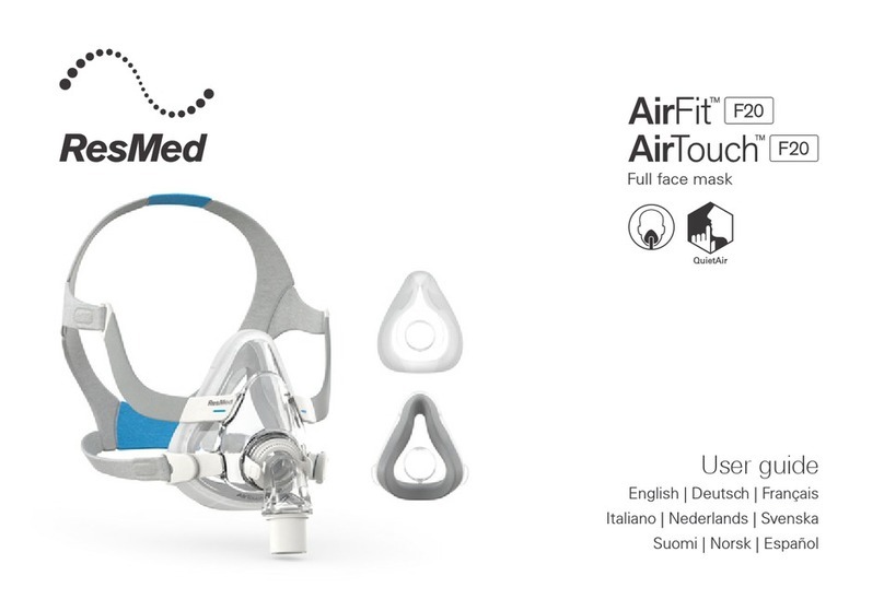 ResMed AirFit F20 user guide