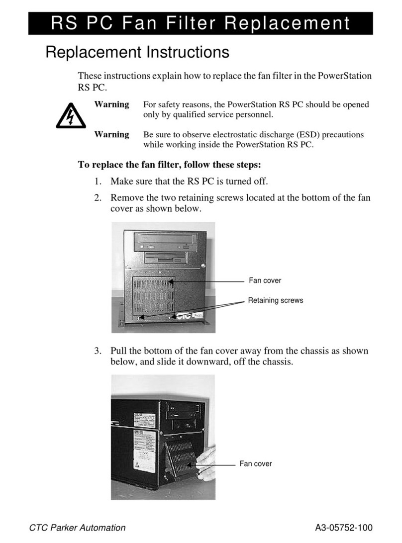 Parker PowerStation RS Replacement guide