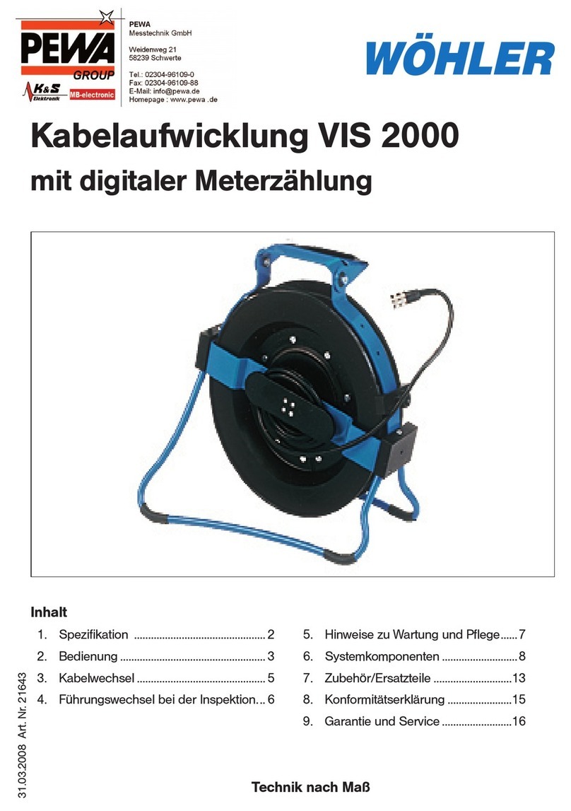 PEWA Wohler VIS 2000 manual