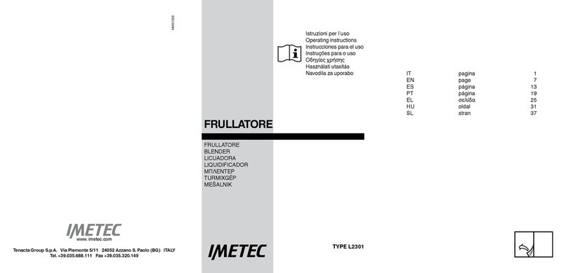 Imetec L2301 User manual