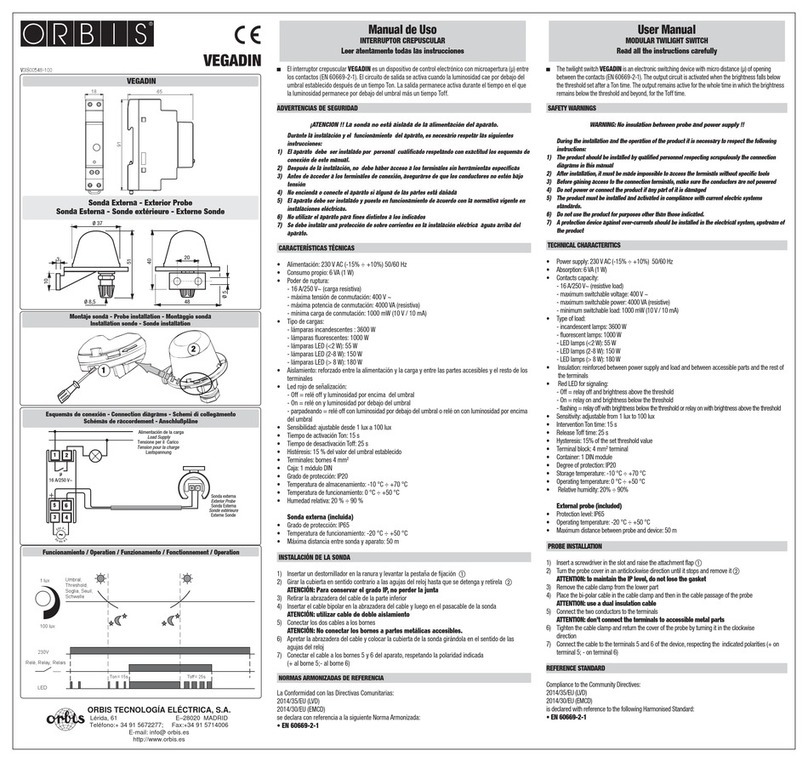 Orbis VEGADIN user manual