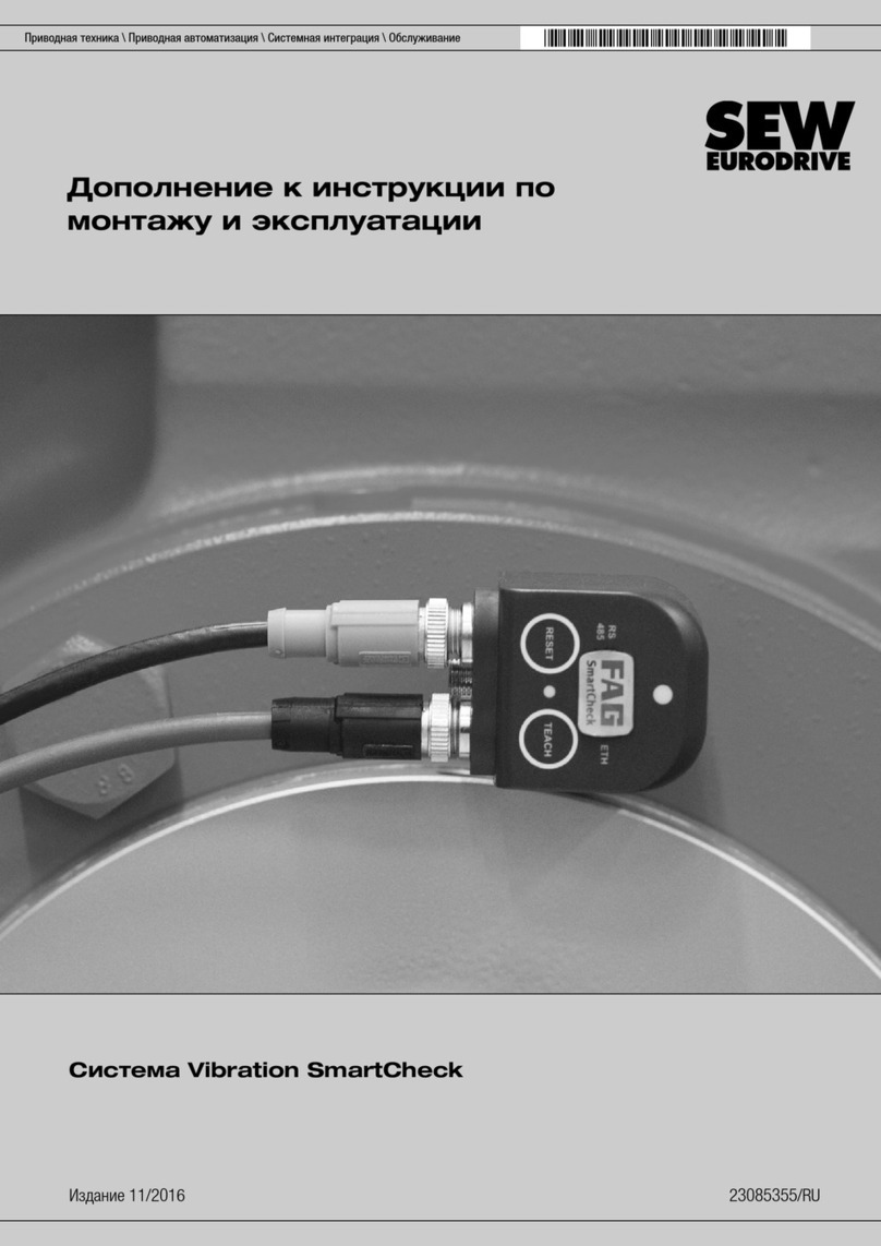 SEW-Eurodrive Vibration SmartCheck user manual