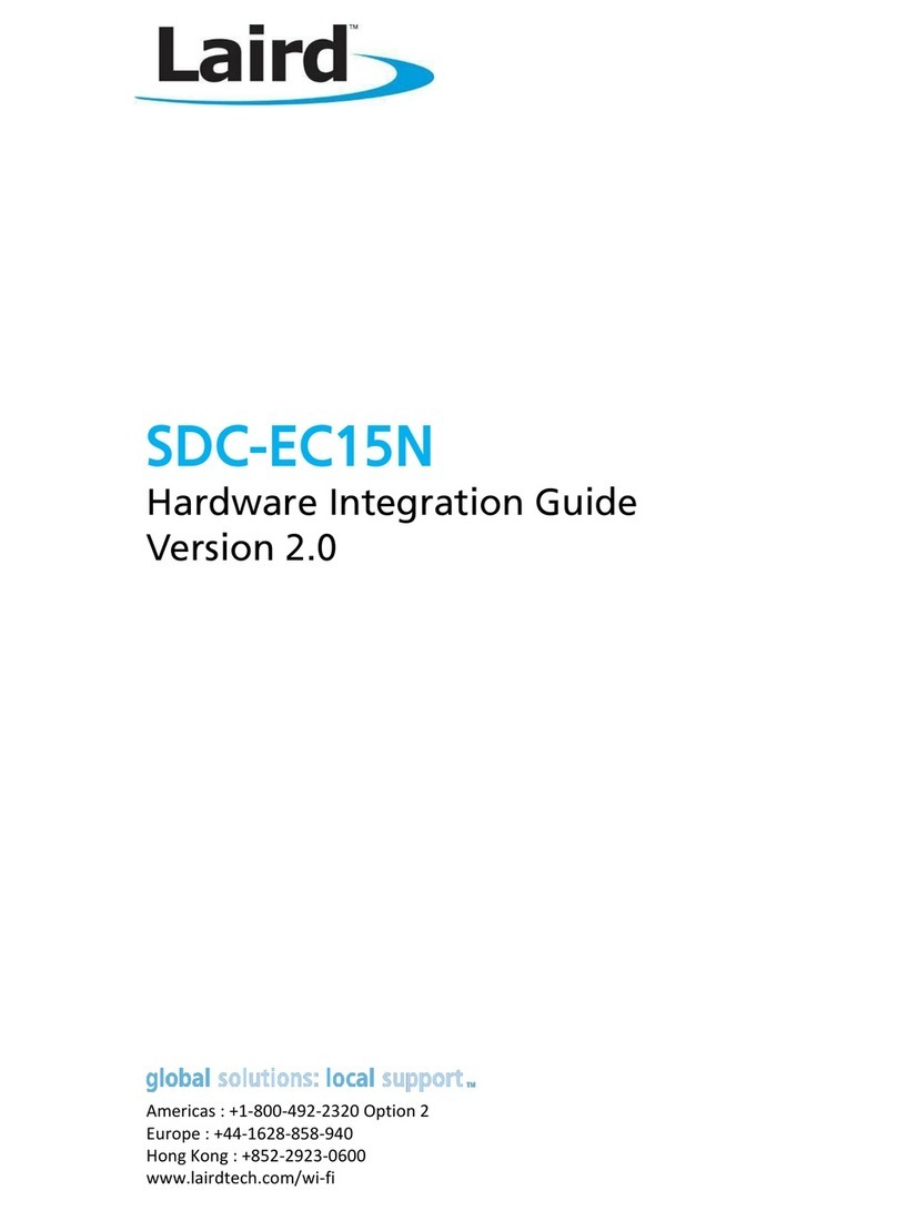 Laird SDC-EC15N Hardware integration guide