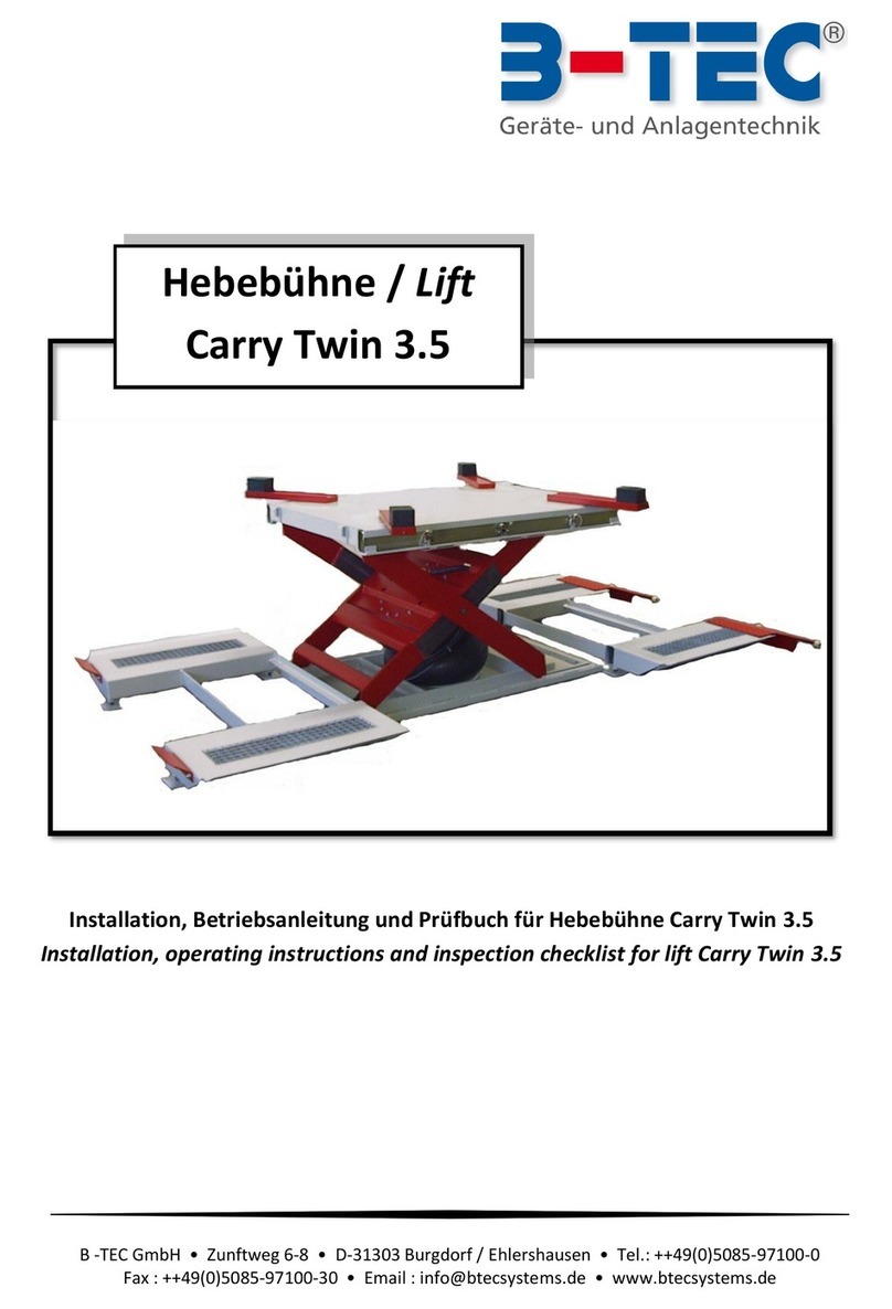 B-TEC Carry Twin 3.5 Datasheet