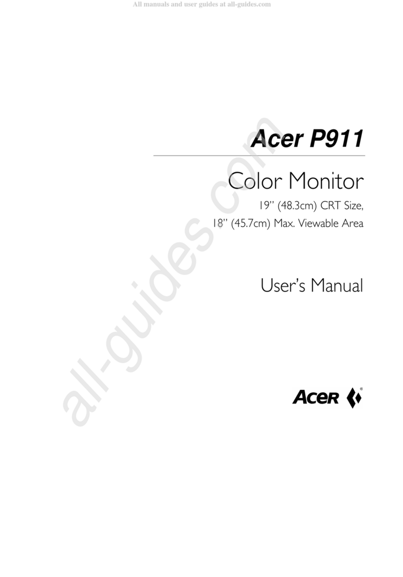 Acer P911 User manual