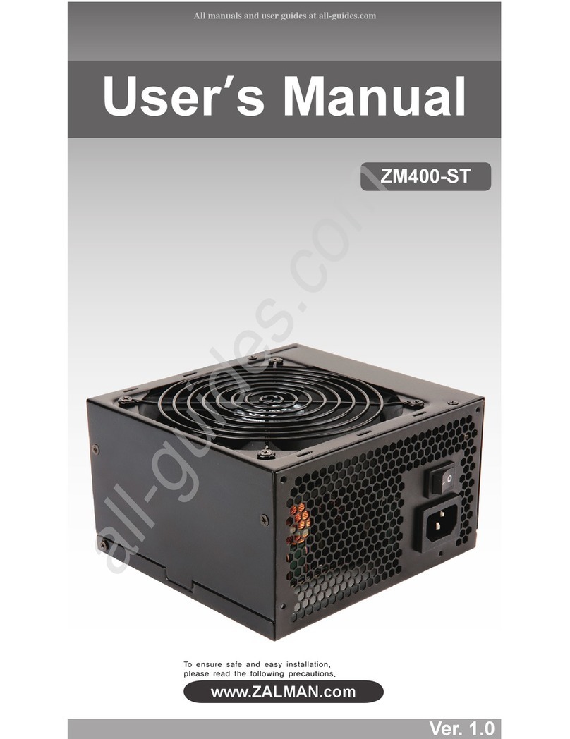 ZALMAN ZM400-ST User manual