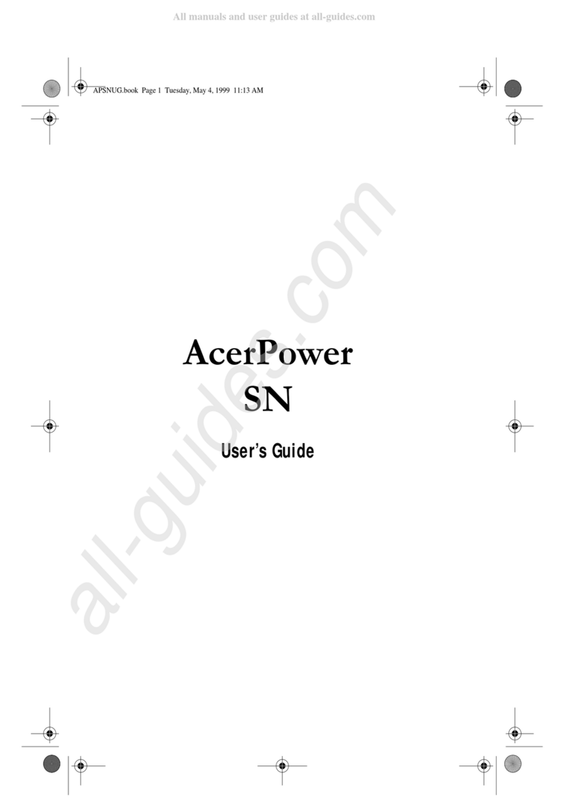 Acer AcerPower SN User manual