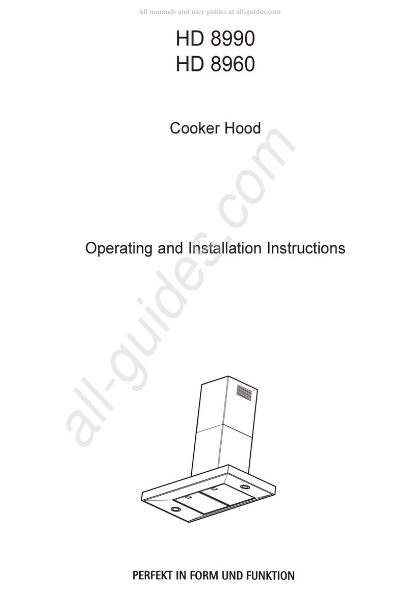AEG HD 8960 Operating and installation instructions