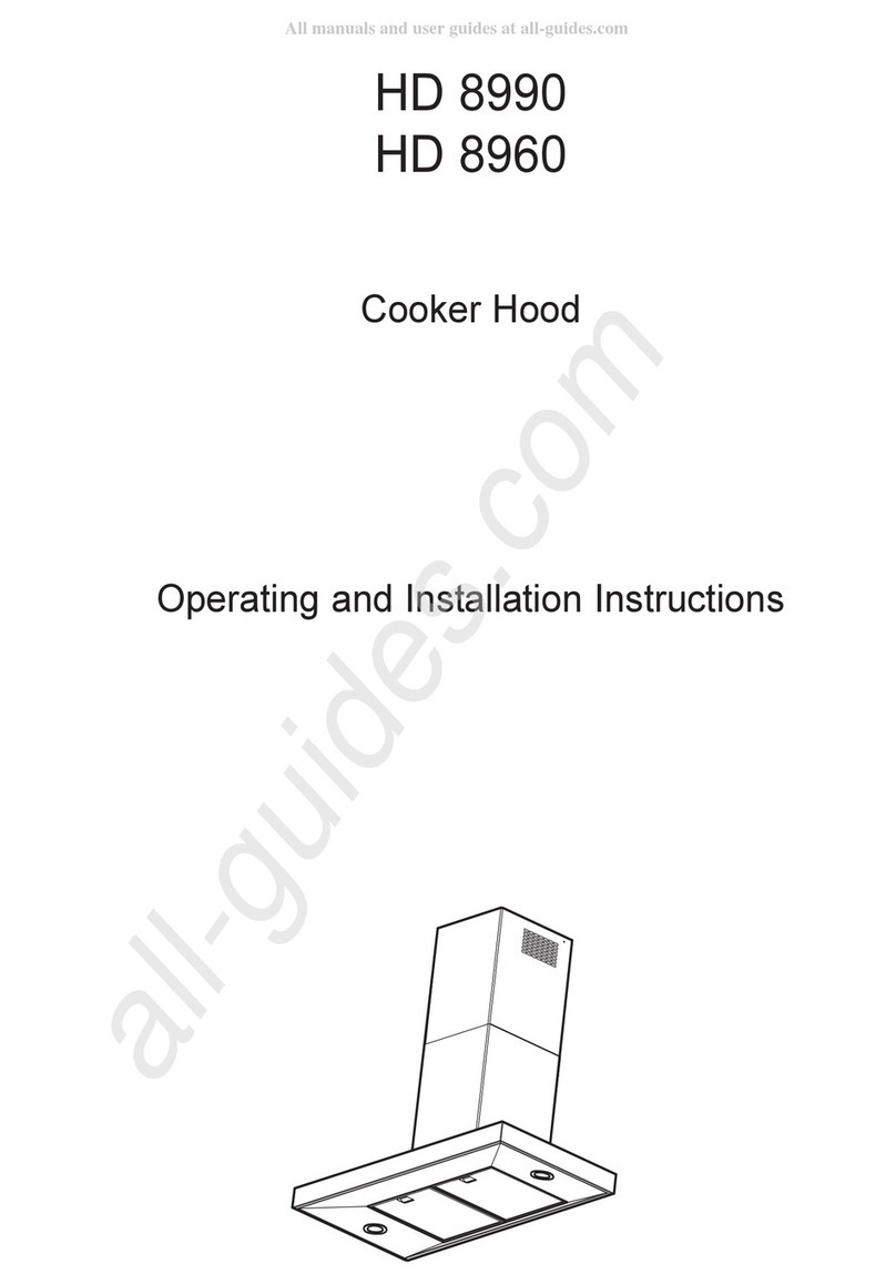 AEG HD 8990 Operating and installation instructions