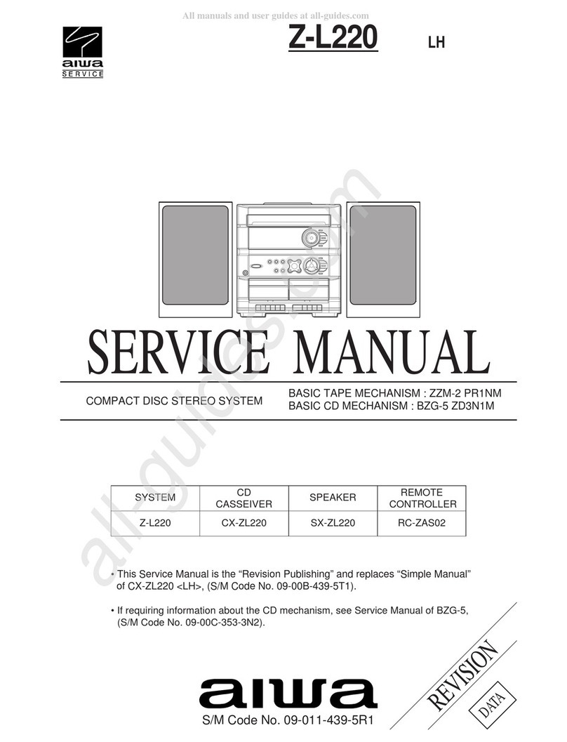 Aiwa Z-L220 Service manual