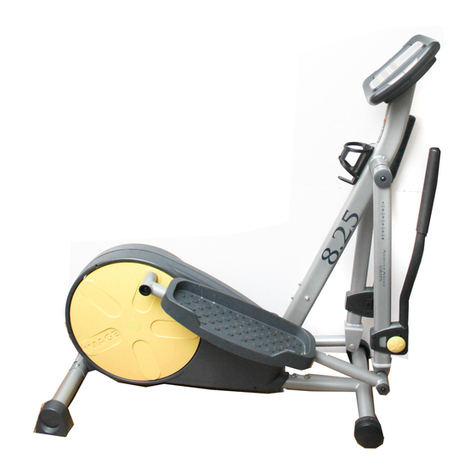 Weslo 8.25 Elliptical user manual