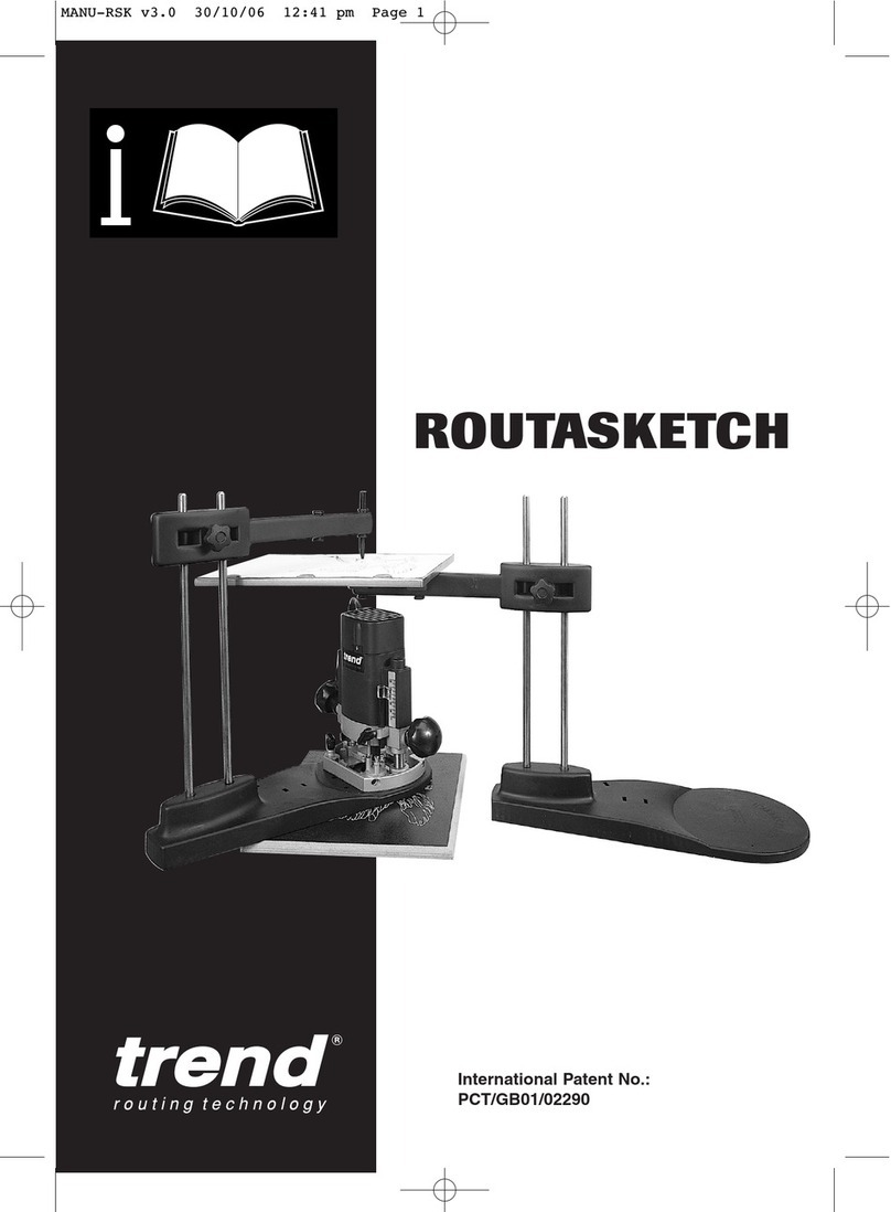 TREND ROUTASKETCH User manual