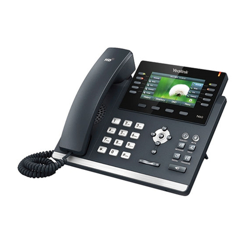 Yealink Yealink SIP-T46G User manual